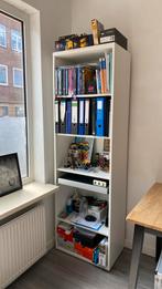 Witte boekenkast ikea, Huis en Inrichting, Kasten | Boekenkasten, Ophalen, Met plank(en), Gebruikt, 50 tot 100 cm