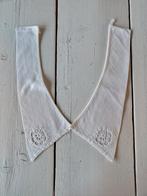 Heel mooie, antiek wit kraagje - opengewerkt kanten rozetje, Ophalen of Verzenden, Dames