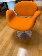 Artifort Little Tulip Eetkamerstoel, Huis en Inrichting, Fauteuils, Ophalen, Minder dan 75 cm, Zo goed als nieuw, Stof