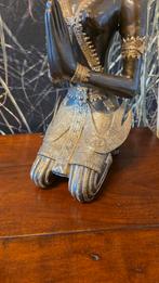 Grote bronzen tempelwachter, Antiek en Kunst, Antiek | Koper en Brons, Ophalen