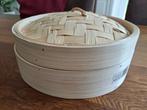 Bamboe stoommandje (10"/ 25 cm), Huis en Inrichting, Ophalen of Verzenden, Nieuw