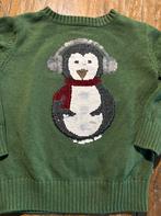 Reversible foute kersttrui wrijftrui sneeuwpop en pinguin, Jongen of Meisje, Trui of Vest, H&M, Ophalen of Verzenden