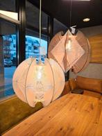 Hanglamp Jessica hout met touw, Ophalen of Verzenden, Nieuw, Hout, Minder dan 50 cm