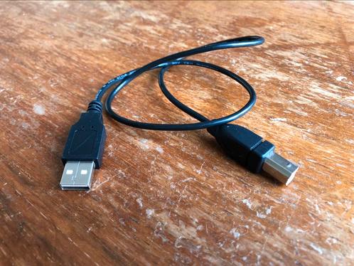 USB A naar B kabel 60 cm DAC-kabel USB A naar B kabel 60 cm, Audio, Tv en Foto, Audiokabels en Televisiekabels, Gebruikt, Overige kabels