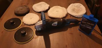 Polijstmachine poetsmachine incl. diverse accessoires beschikbaar voor biedingen