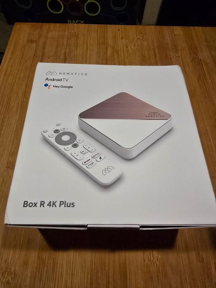 Homatics Box R 4K Plus – Mediaspeler IPTV & Streaming, Audio, Tv en Foto, Mediaspelers, Nieuw, Minder dan 500 GB, HDMI, USB 2.0