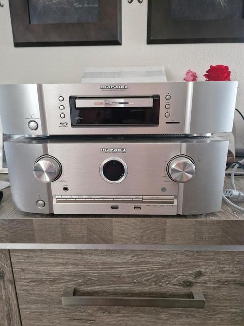 Marantz SR6008 Receiver & BD5004 Blu-ray Speler, Audio, Tv en Foto, Versterkers en Receivers, Gebruikt, Marantz, Ophalen of Verzenden