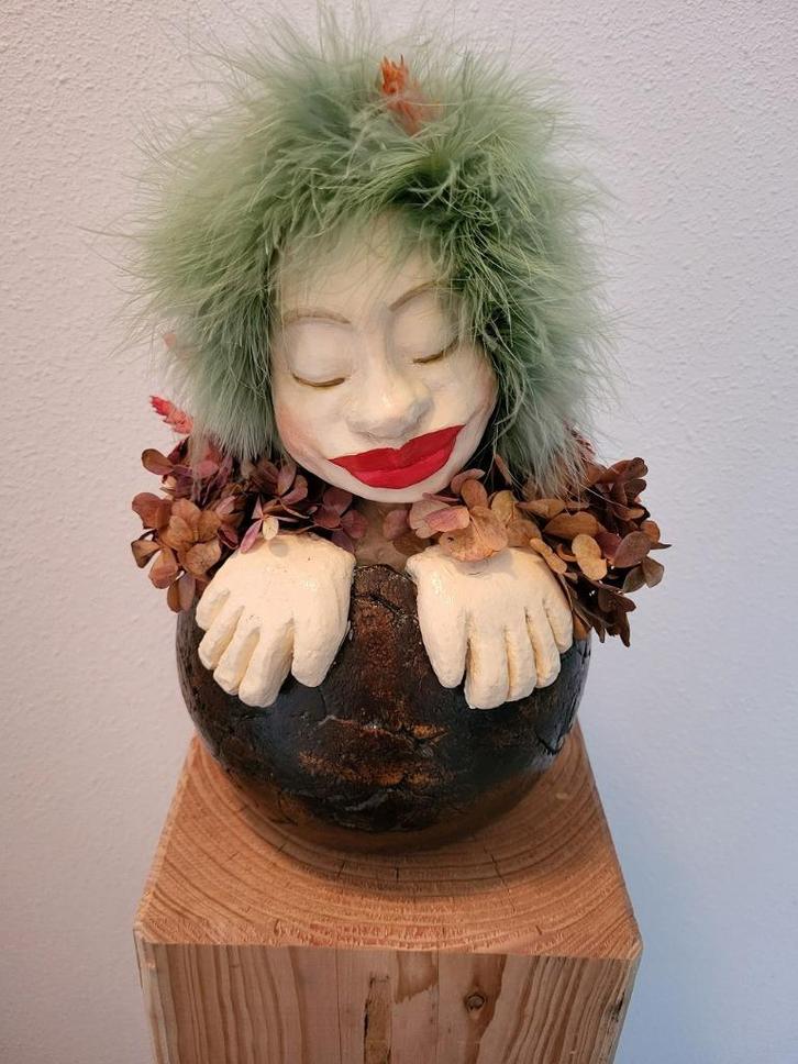 POP IN VAAS, beeld, keramiek, Verzamelen, Beelden en Beeldjes, Nieuw, Fantasy, Ophalen