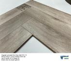 Visgraat Laminaat Grey oak 8mm dik 4V-groev €16,95m2 inc.btw, 75 m² of meer, Nieuw, Visgraat Laminaat grey oak, Ophalen of Verzenden