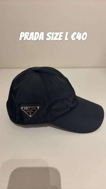 Prada Baseball Cap size L beschikbaar voor biedingen