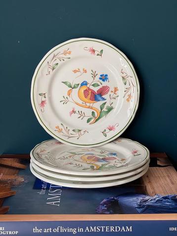 Quadrifolgio set van 4 vintage borden beschikbaar voor biedingen