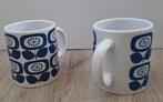 2 bekers uit de renault collectie jaren 60 vintage, Ophalen of Verzenden, Porselein, Overige stijlen, Kop(pen) en/of Schotel(s)