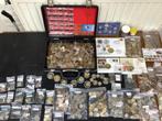 Grote verzameling munten ea, Postzegels en Munten, Ophalen of Verzenden, Overige landen, Setje, Zilver