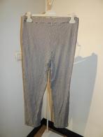 King Louie makkelijke zwart wit broek in fijn ruitje M, Kleding | Dames, Broeken en Pantalons, Maat 38/40 (M), Verzenden, Zwart