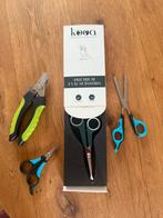 Setje scharen voor vacht en nagels, Dieren en Toebehoren, Honden-accessoires, Ophalen of Verzenden, Zo goed als nieuw