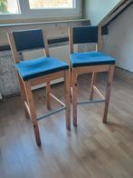 Barkrukken gratis, Huis en Inrichting, Barkrukken, 2 krukken, Ophalen of Verzenden, Gebruikt, 60 tot 90 cm