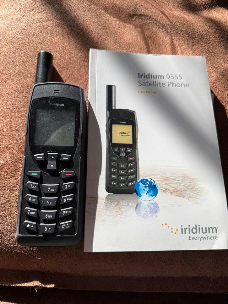 Iridium 9555 Satelliet Telefoon, Telecommunicatie, Mobiele telefoons | Overige merken, Gebruikt, Zonder abonnement, Zonder simlock