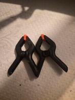 Set van 2 klemmen / gereedschapsklemmen, Ophalen of Verzenden, Gebruikt