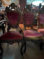 Set van 4 Barok Eetkamerstoelen, Ophalen