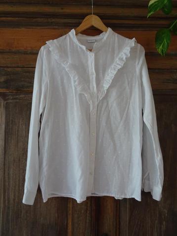 Witte boho Jacqueline de Young JDY blouse maat 36 beschikbaar voor biedingen