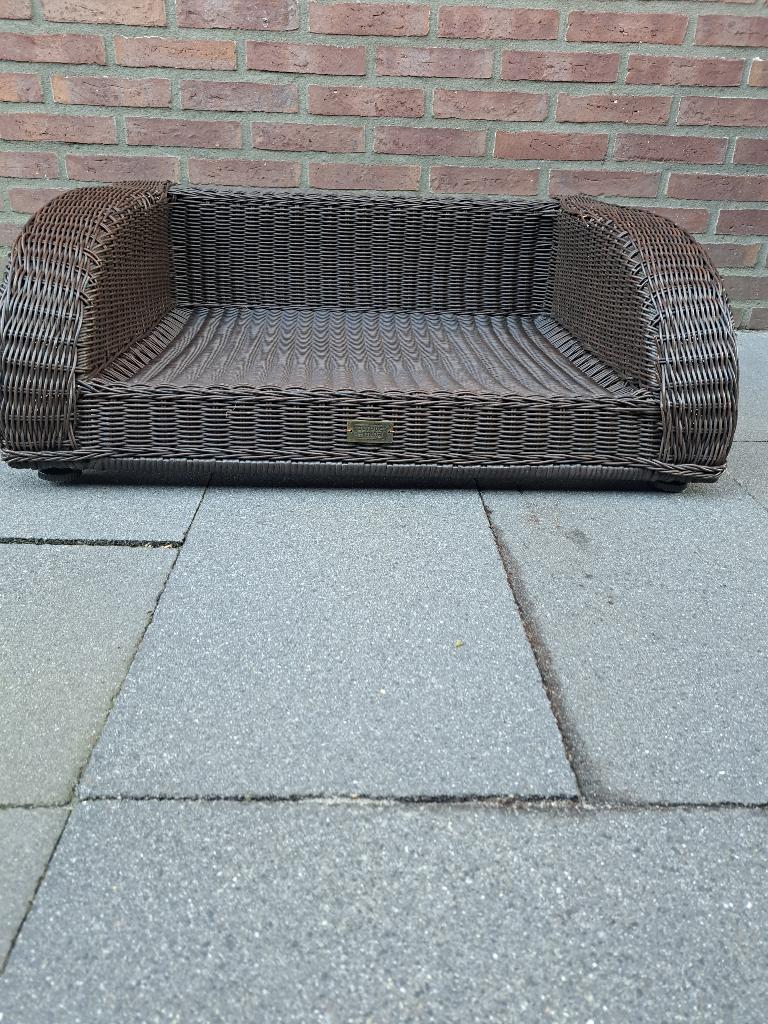 Hondenmand Rotan, 75 cm breed, Ophalen, Zo goed als nieuw, Riet