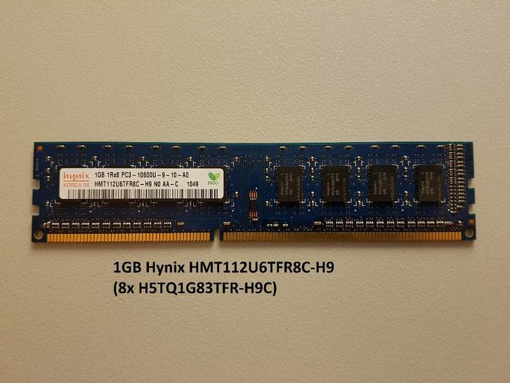 Vintage 240-pins DDR3 SDRAM (PC3-10600, PC3-12800), Computers en Software, RAM geheugen, Gebruikt, Desktop, DDR3, Ophalen of Verzenden