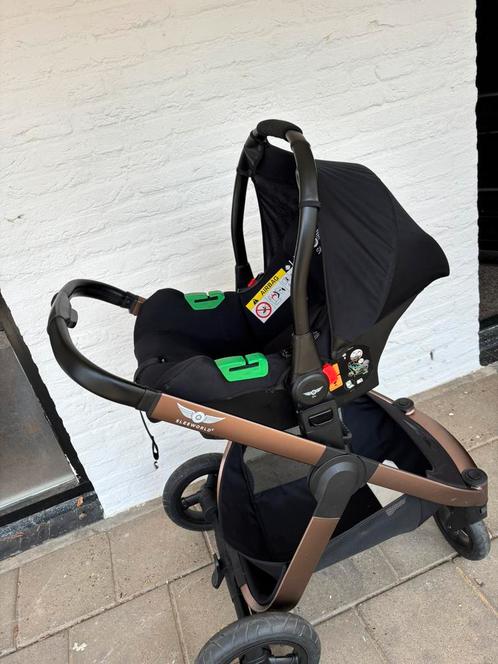 Sleeworld supreme rosé gold black kinderwagen, Kinderen en Baby's, Kinderwagens en Combinaties, Gebruikt, Combiwagen, Overige merken