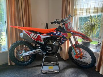 KTM 450 SXF NIEUW! 0 uur! Full Akrapovic Factory beschikbaar voor biedingen