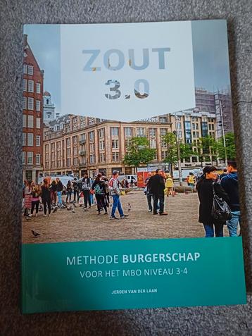 Schoolboek burgerschap ZOUT 3.0 beschikbaar voor biedingen