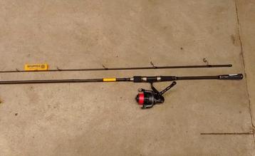 Sportex BP2400 Black Pearl 2.40m  2-8g spinhengel met molen beschikbaar voor biedingen