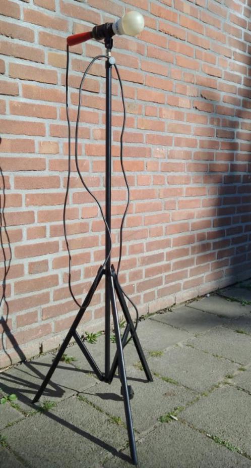 Smith-Victor vintage lamp statief, Audio, Tv en Foto, Fotografie | Statieven en Balhoofden, Gebruikt, Driepoot, 175 cm of meer