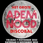 2x Golden Circle ticket vrijdag 7 november Ademnood Discobal, Tickets en Kaartjes, Twee personen