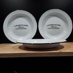 Emaille wit bord met tekst, Antiek en Kunst, Antiek | Emaille, Ophalen of Verzenden