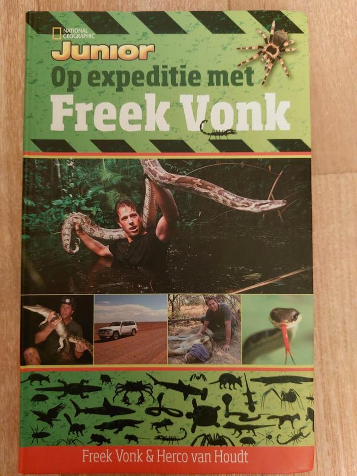 Freek Vonk - Op expeditie met Freek Vonk, Boeken, Natuur, Zo goed als nieuw, Ophalen of Verzenden