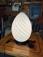 Lamp ei vormig art deco, Ophalen of Verzenden