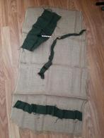 Camouflage  cammo  helm  jute, Verzamelen, Ophalen of Verzenden, Landmacht, Nederland, Kleding of Schoenen