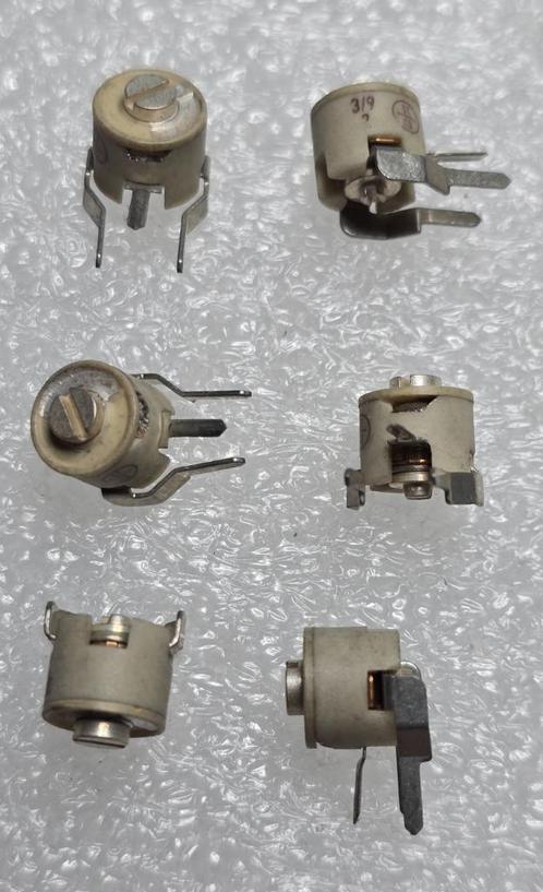 191x Keramische trimmers variabele condensator HAAKS + mini, Hobby en Vrije tijd, Elektronica-componenten, Nieuw, Ophalen