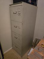 Retro Archiefkast - Hangmappen - 60x43,5x134,5 cm, Huis en Inrichting, Kasten | Roldeurkasten en Archiefkasten, Ophalen, Gebruikt