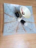 Jaren 50 midcentry design plafonnière BAUHAUS schaal lamp., Ophalen of Verzenden, Zo goed als nieuw