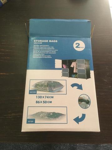 vacuum zakken storage bags kleding 2 stuks in 1 doos beschikbaar voor biedingen