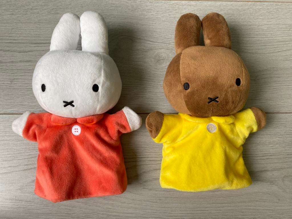 Nijntje Handpoppen Knuffels Poppenkast, Overige typen, Weet ik niet, Ophalen of Verzenden, Zo goed als nieuw