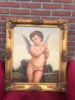 groot schilderij: Cupido/ Amor, god van de liefde, Antiek en Kunst, Ophalen of Verzenden