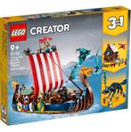 LEGO 31132 CREATOR 3-IN-1 - Vikingschip en de Midgaardslang, Kinderen en Baby's, Speelgoed | Duplo en Lego, Ophalen of Verzenden