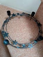 Ring kandelaar metaal, Antiek en Kunst, Ophalen of Verzenden