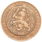 Willem 3 - oude schaarse 2,5 cent 1890 in mooie kwaliteit, Ophalen of Verzenden, Koning Willem III, Overige waardes, Losse munt