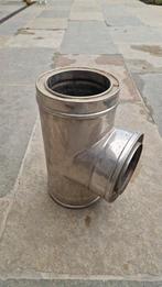 Rookkanaal dubbelwandig t-stuk inwendig 150mm, Huis en Inrichting, Ophalen of Verzenden, Hout, Houtkachel