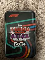 Topps Turbo Attax F1 2024 Kaarten Blikken Doos, Verzamelen, Ophalen of Verzenden, Nieuw, Overige sporten, Spelerskaart