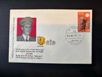 Israel envelop koning Boudewijn België Jerusalem 16-2-1964, Verzenden, Envelop