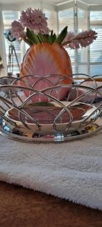 2 !! LUXE WMF cromargan grote fruitschaal broodmand schaal, Huis en Inrichting, Overige materialen, Mand, Rond, Ophalen of Verzenden