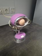 Eyball Lamp Vintage space age 70's paars mushroom Dijkstra, Ophalen of Verzenden